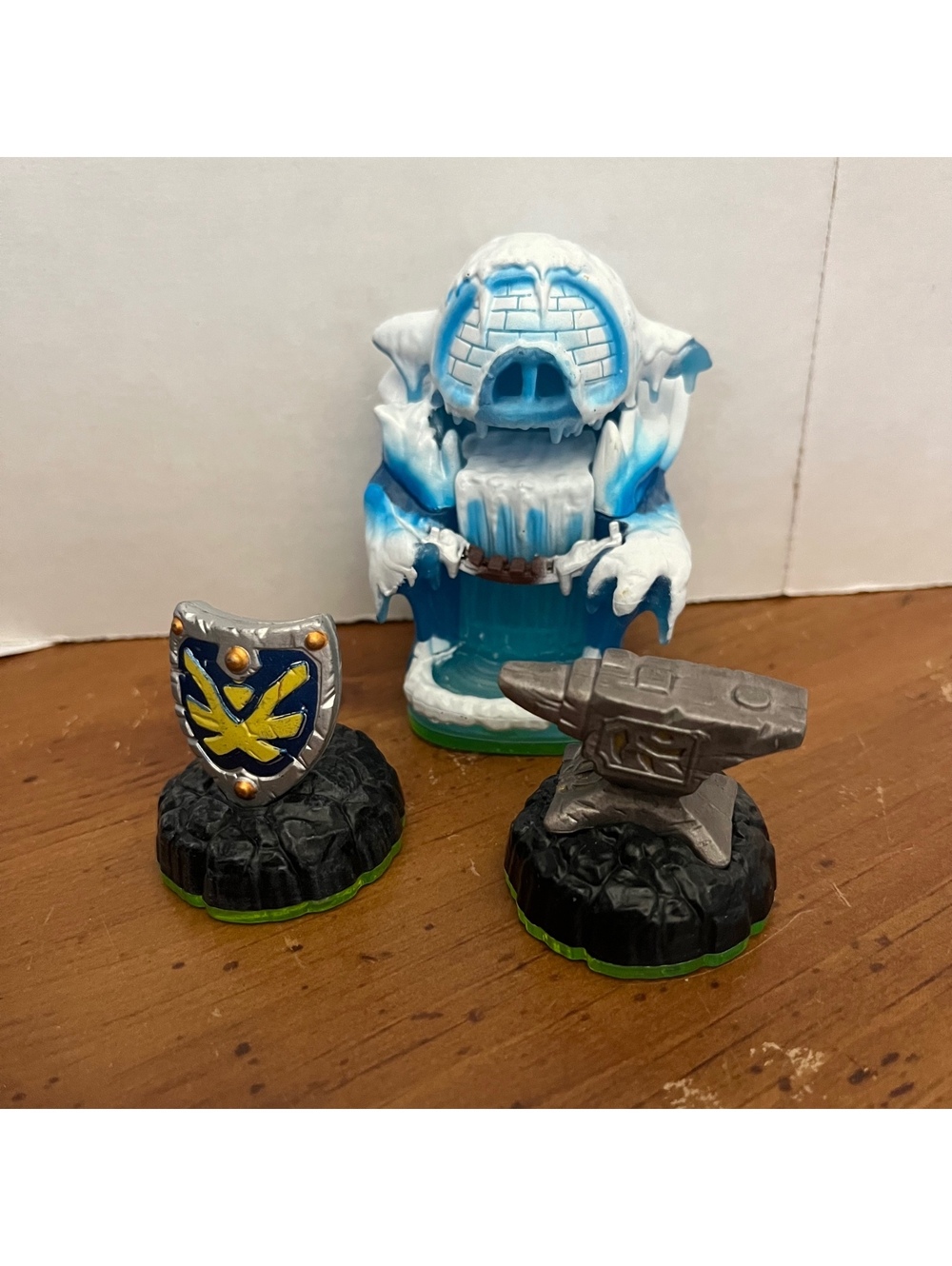 Skylanders Spyros Adventures Level Lot Empire of Ice Anvil Rain Sky Iron Shield